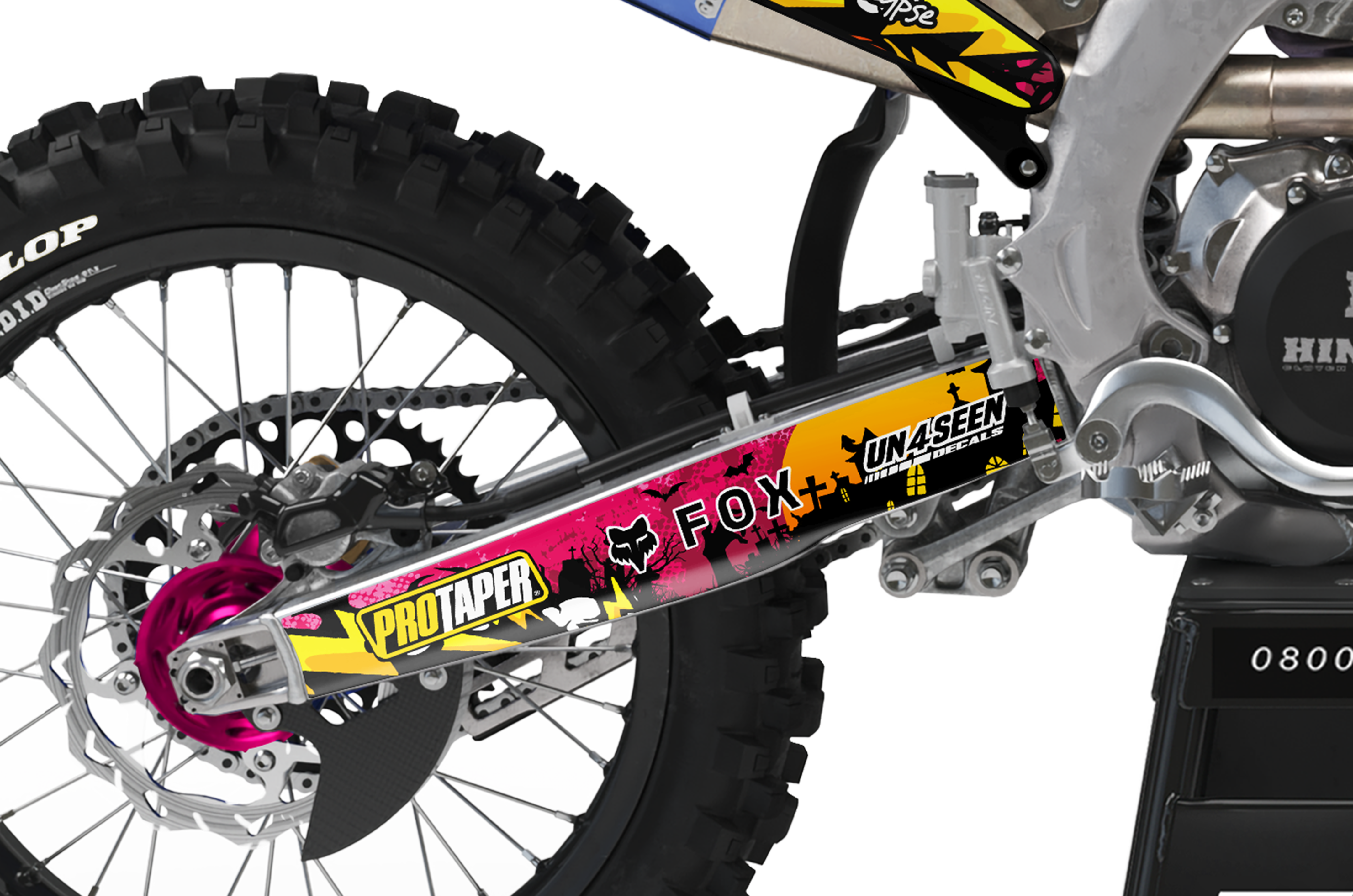 Yamaha Zombie Graphics Kit - Hello Kitty