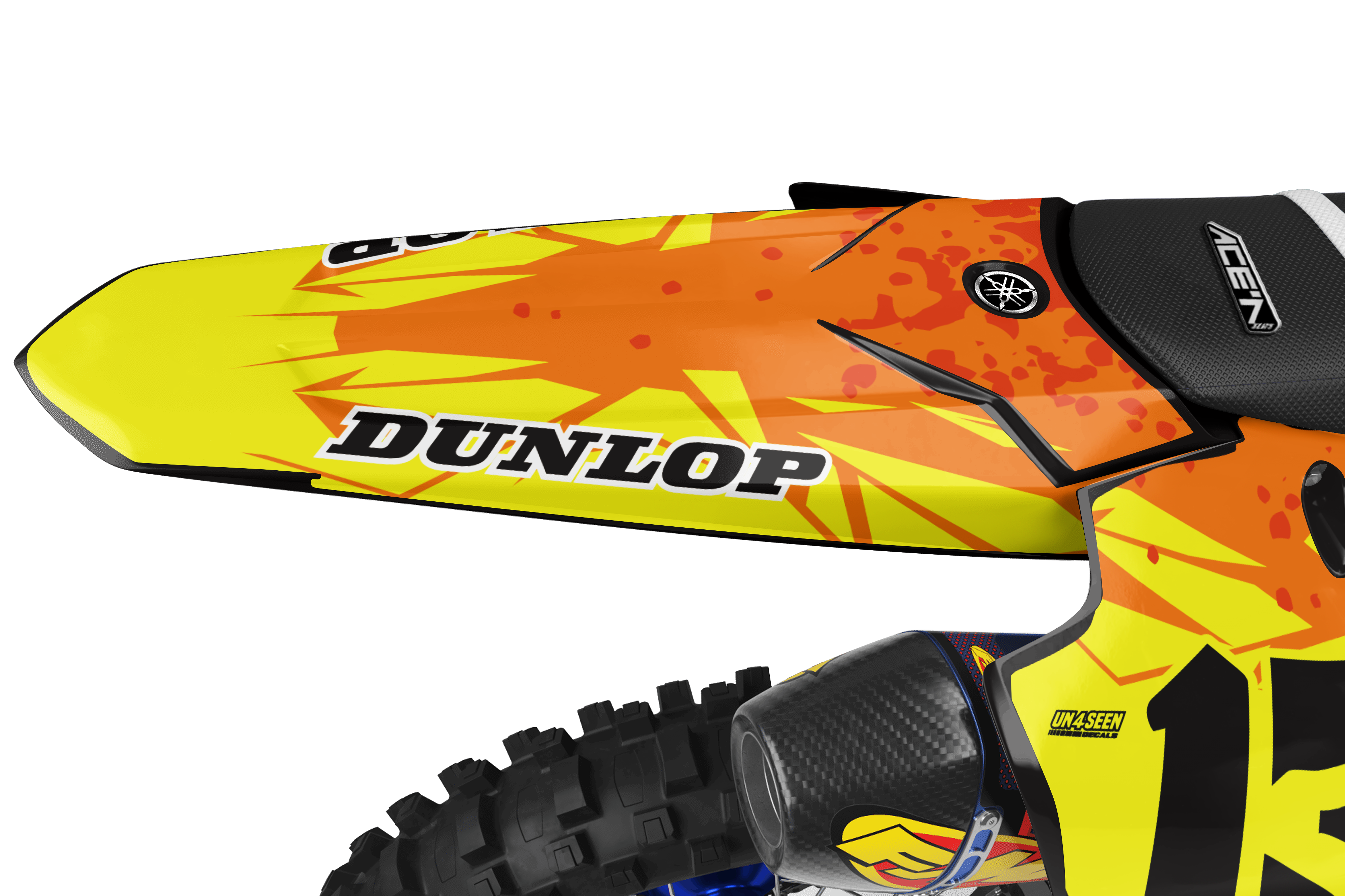 Yamaha Zombie Graphics Kit - Raging Bull