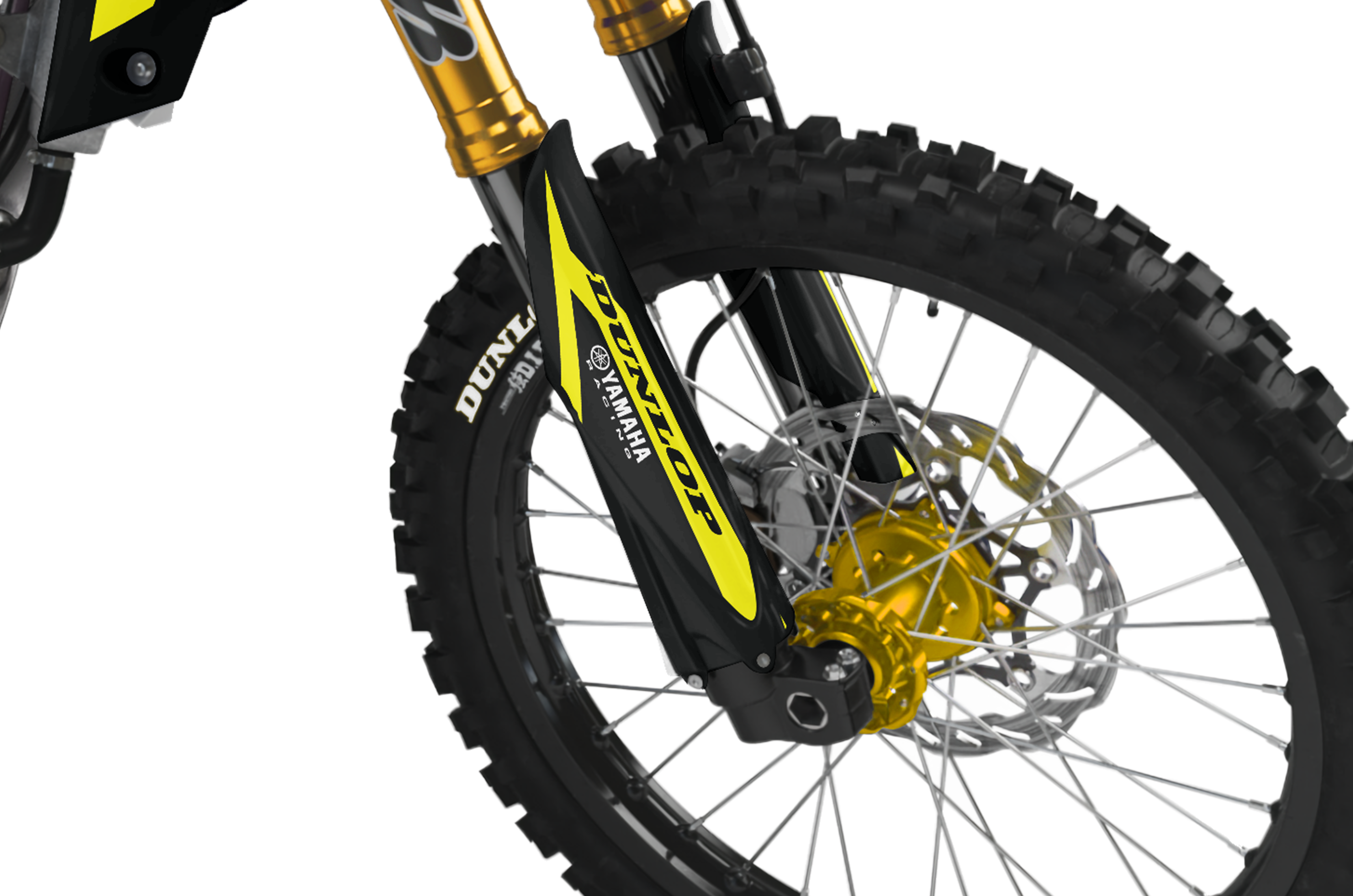 Yamaha Graphics Kit - Axe Yellow