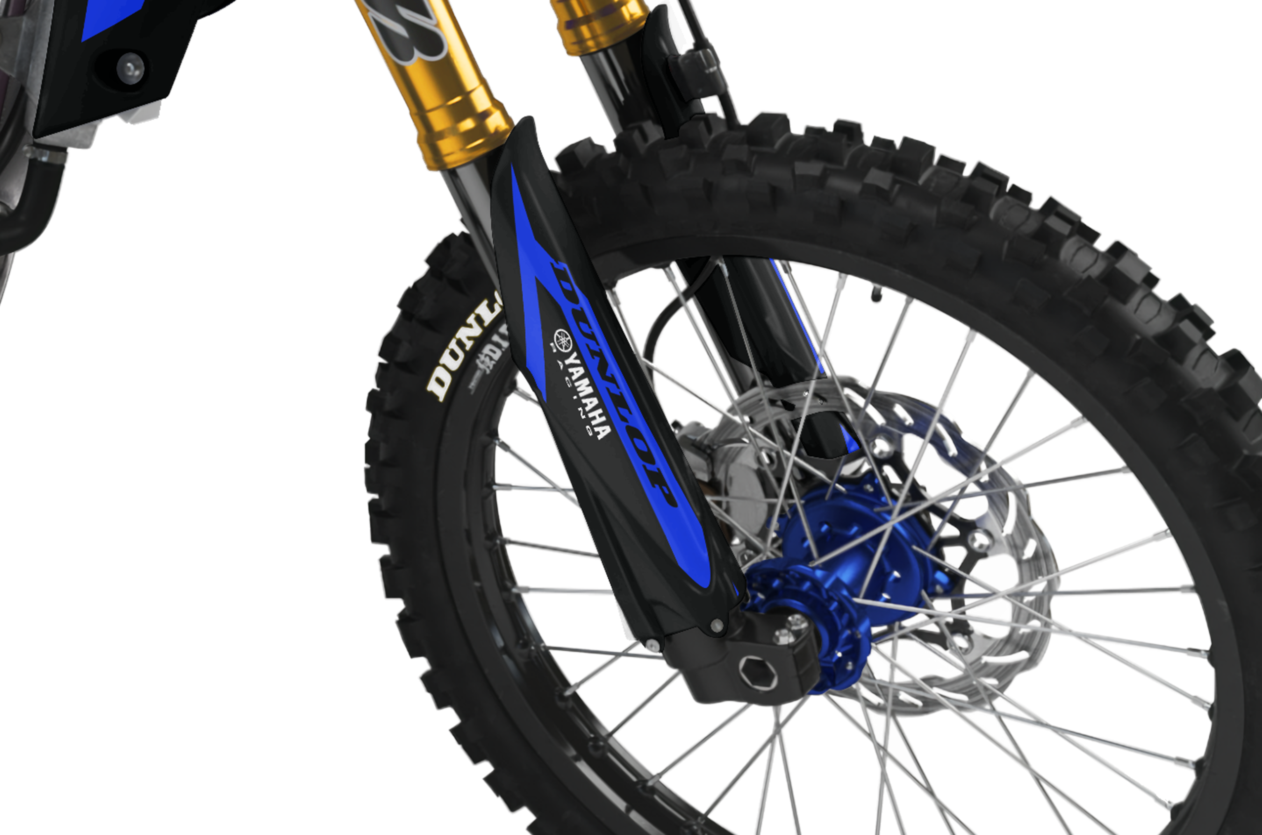 Yamaha Graphics Kit - Axe Blue