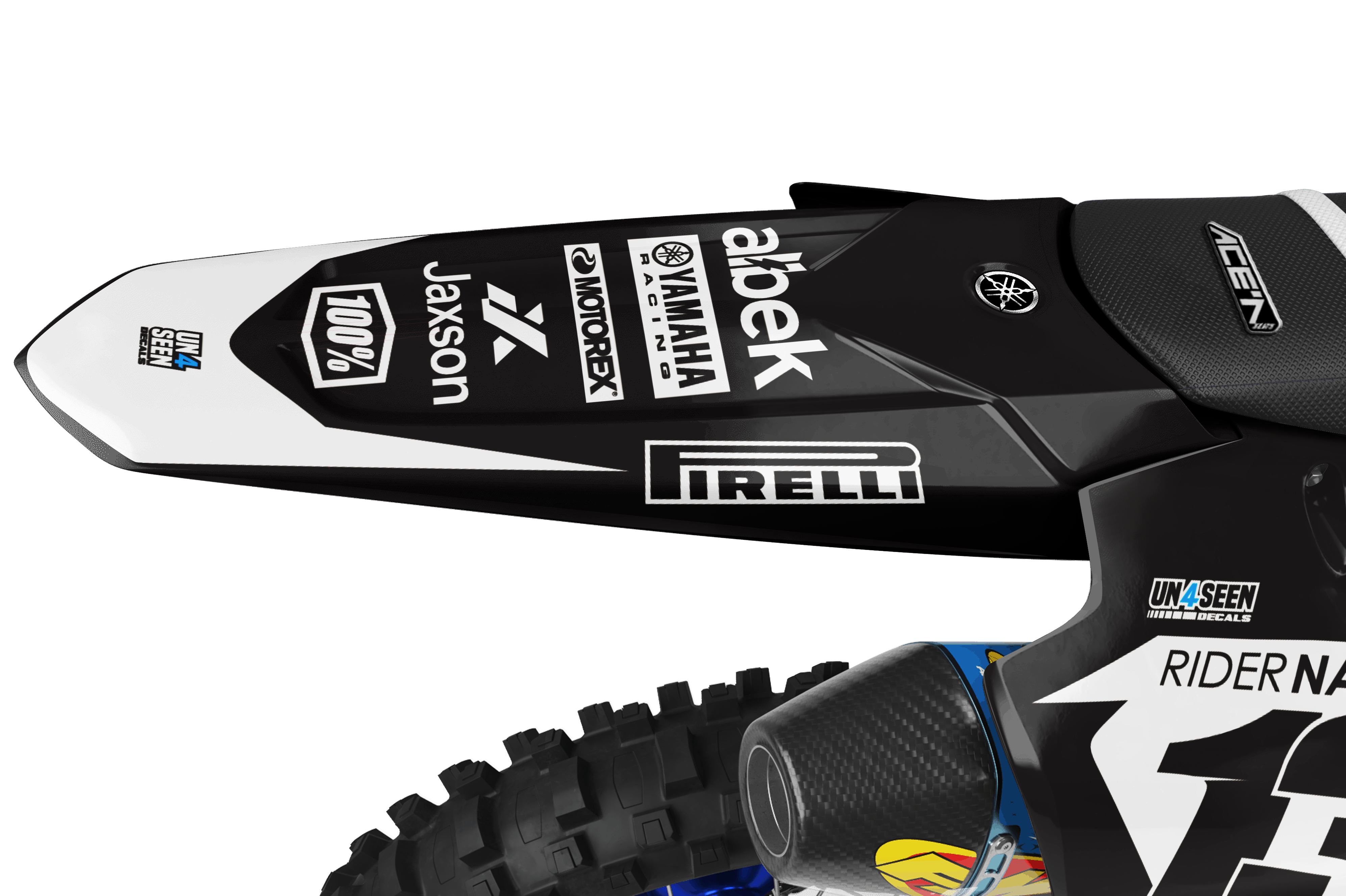 Yamaha Graphics Kit - Beat Blue