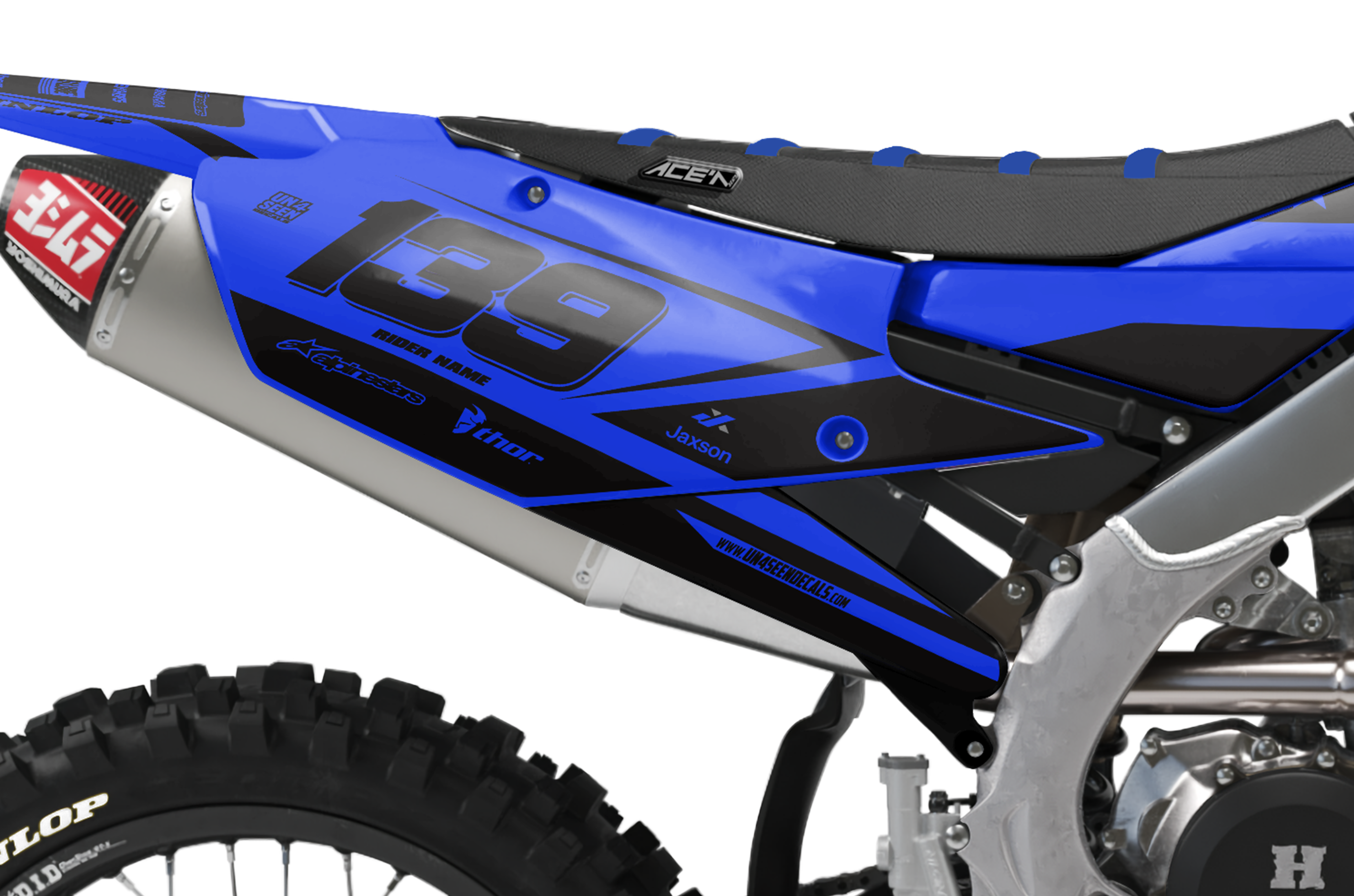 Yamaha Graphics Kit - Major Black