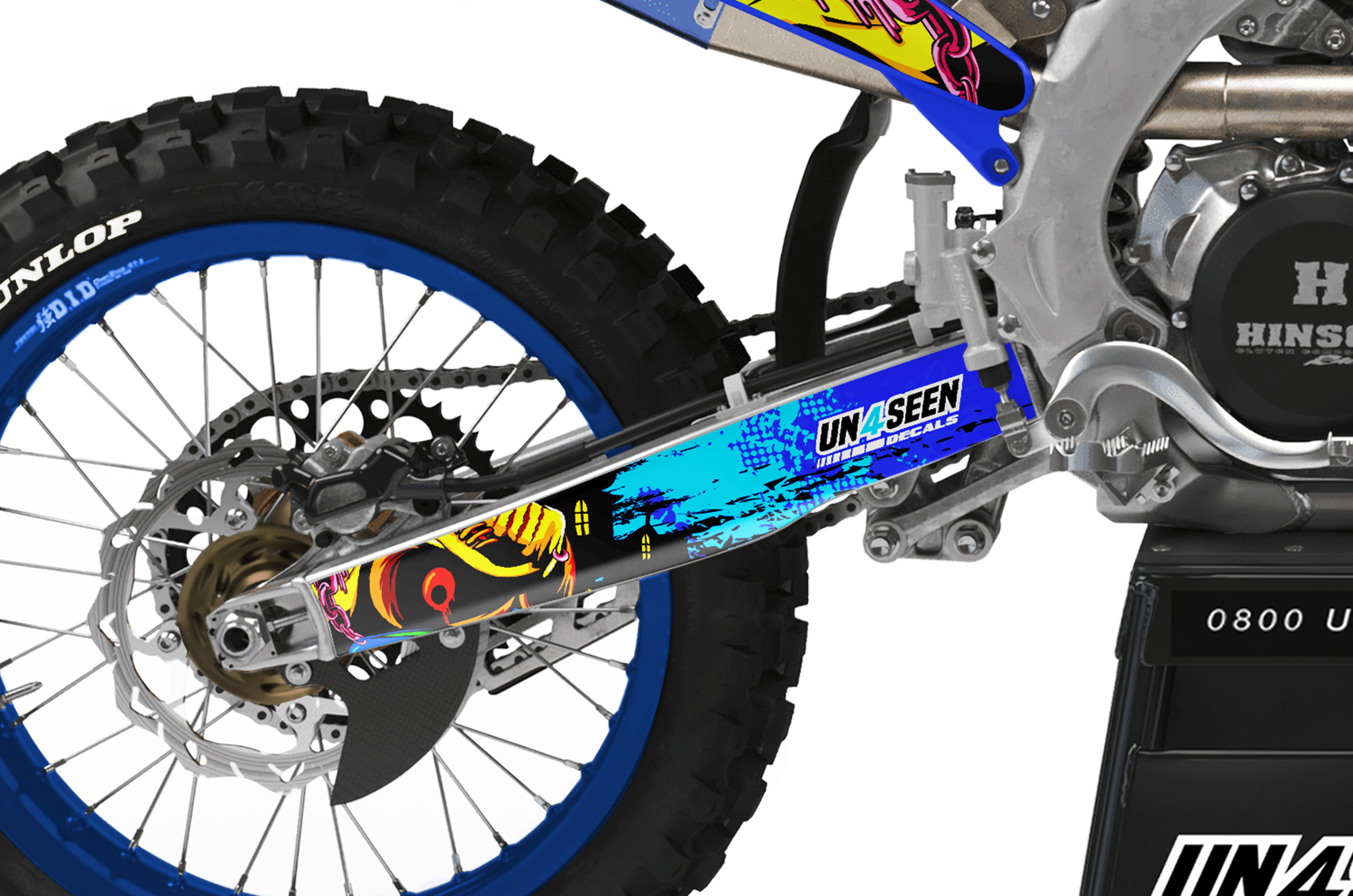 Yamaha Zombie Graphics Kit -  Felix