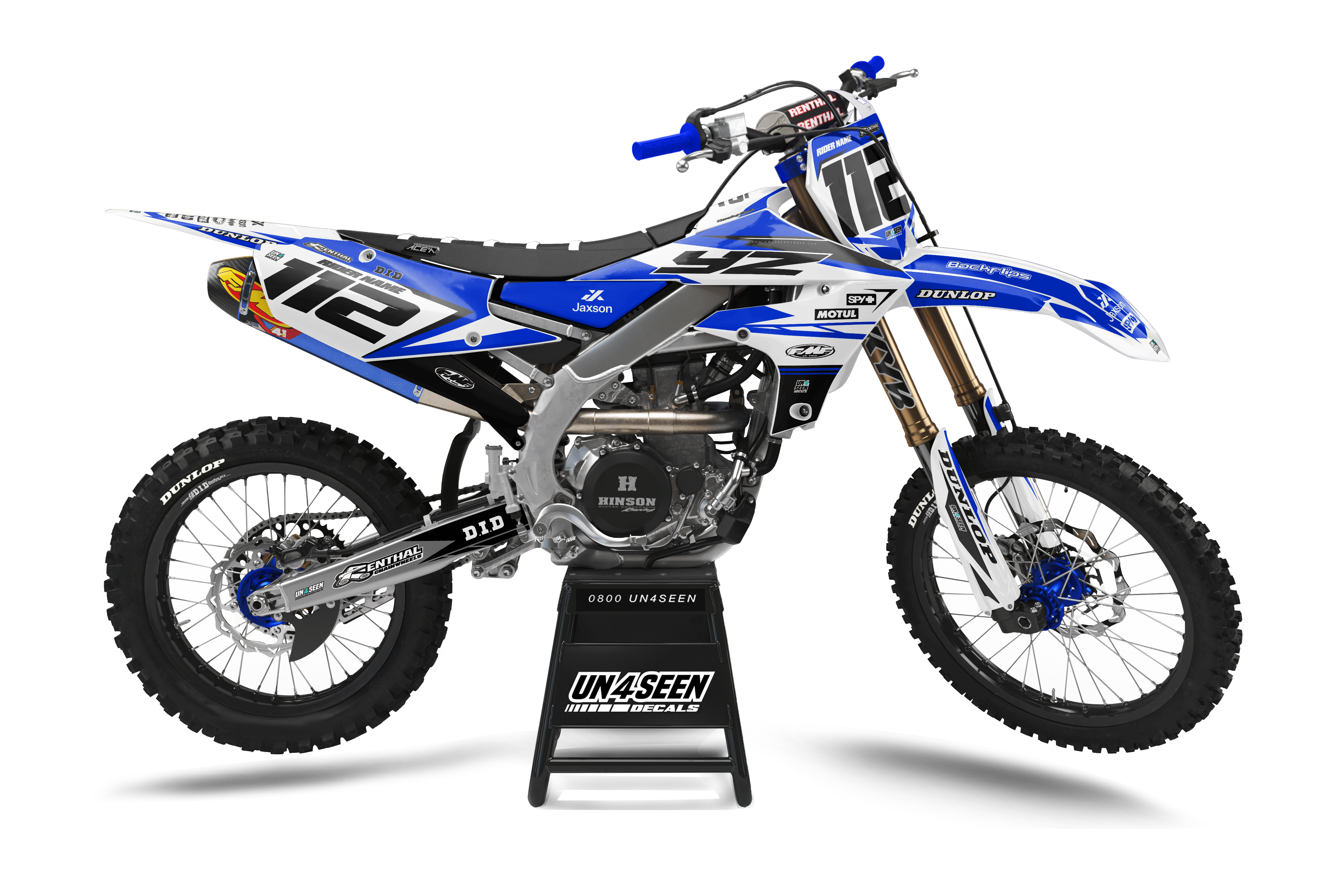 Yamaha Graphics Kit - Yogi Blue