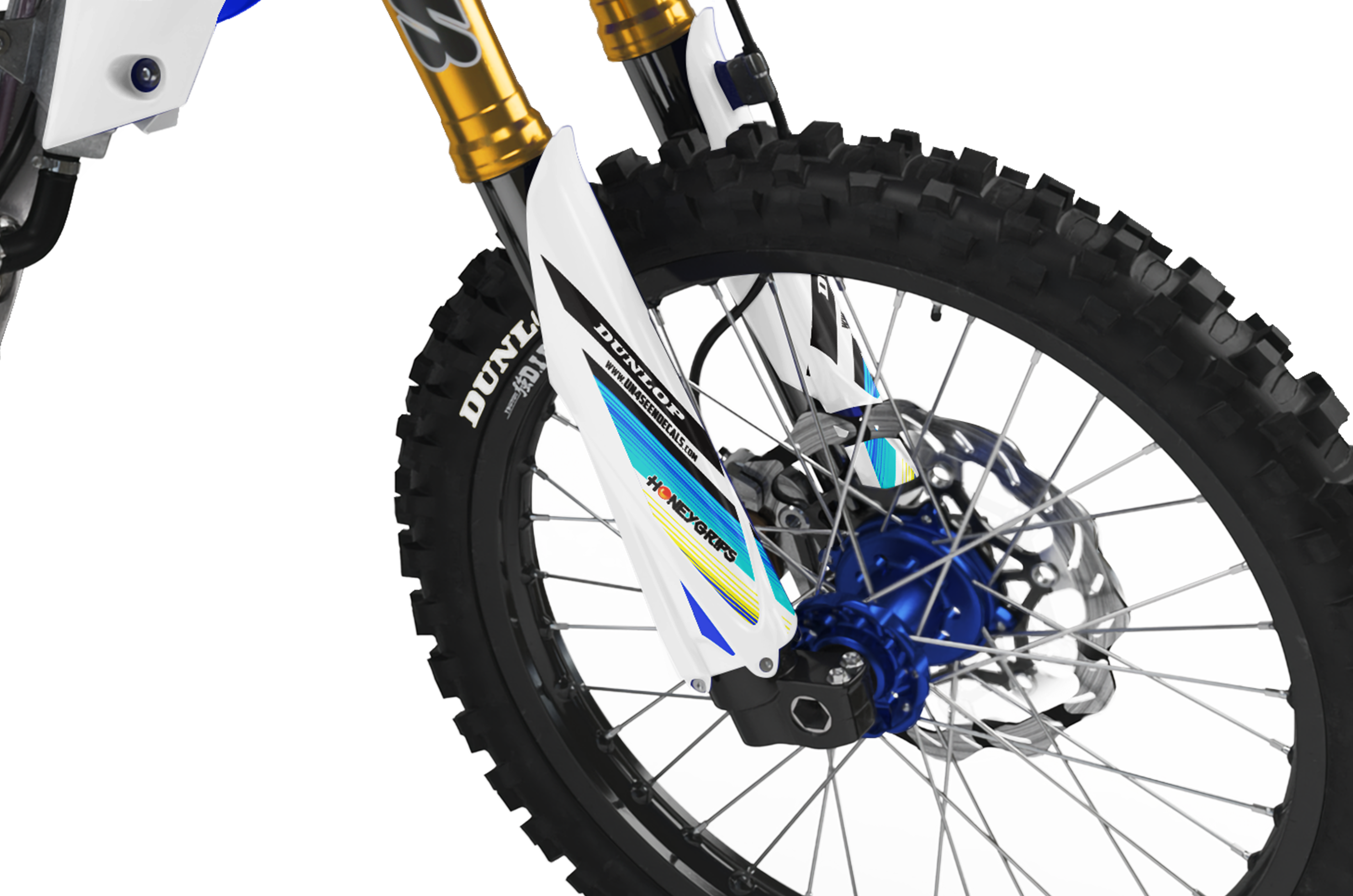 Yamaha Graphics Kit - Raze Yellow