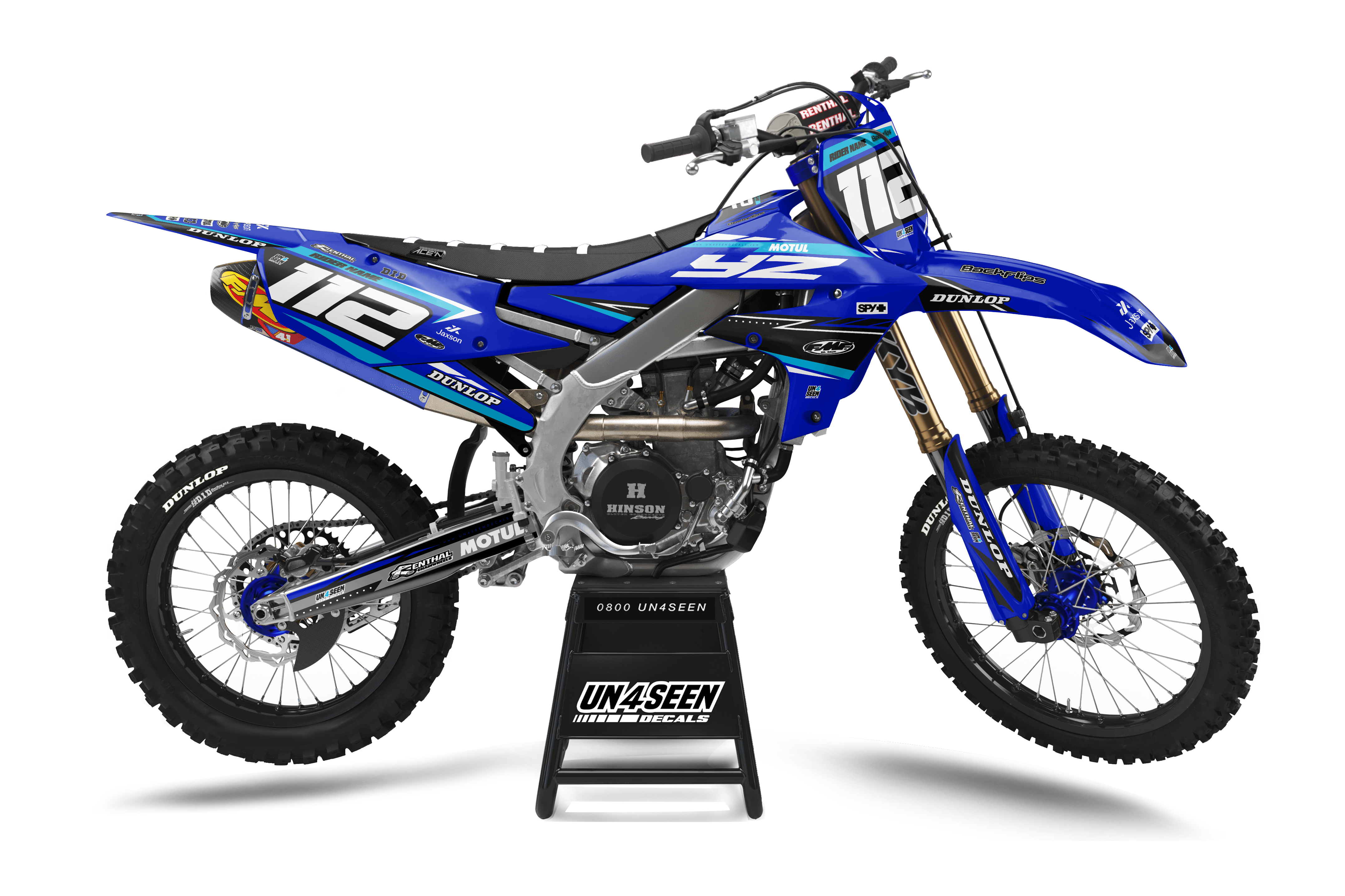 Yamaha Graphics Kit - Tame Blue
