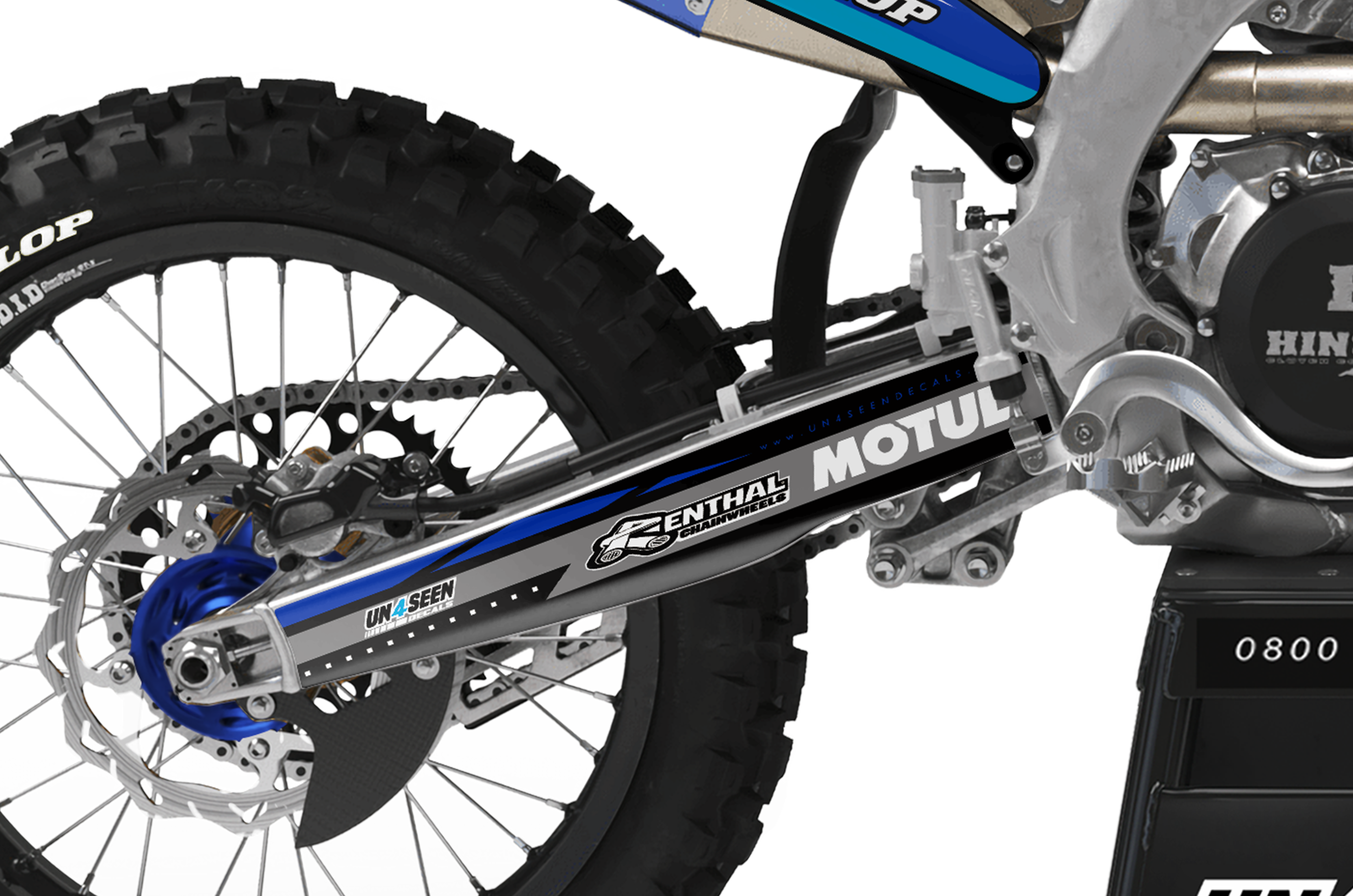 Yamaha Graphics Kit - Tame Blue