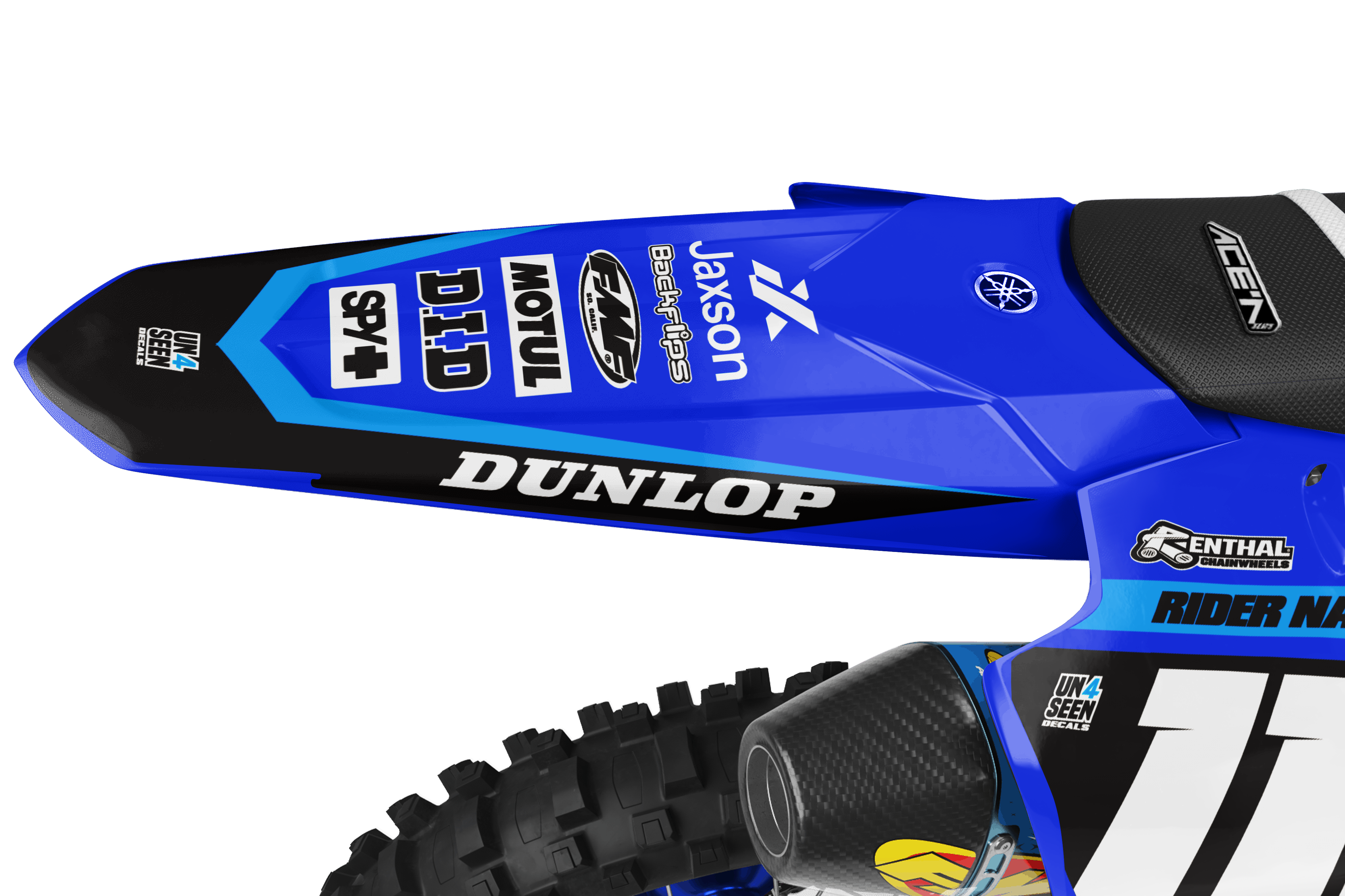 Yamaha Graphics Kit - Tame Blue