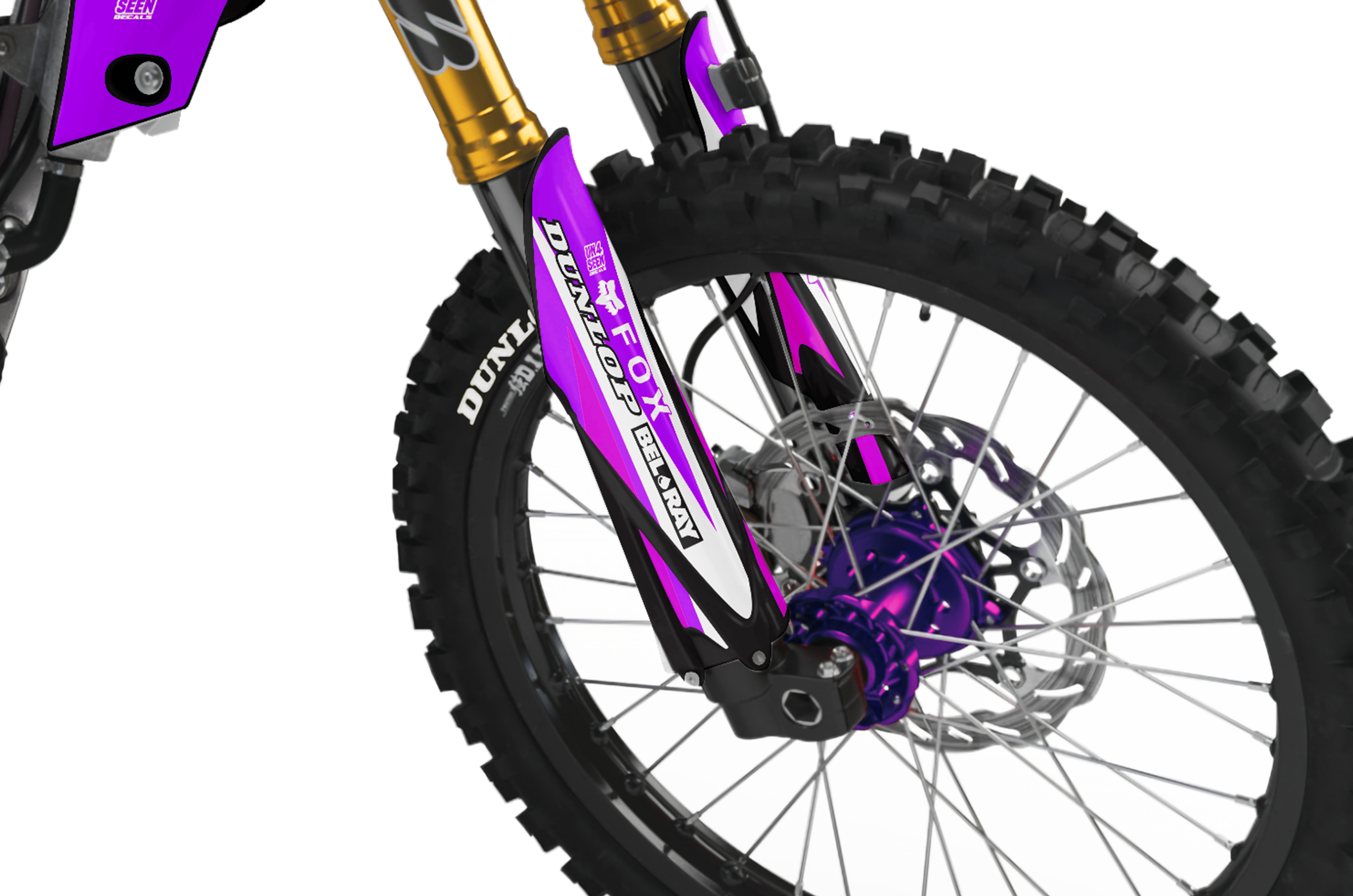 Yamaha Graphics Kit - Willim Purple