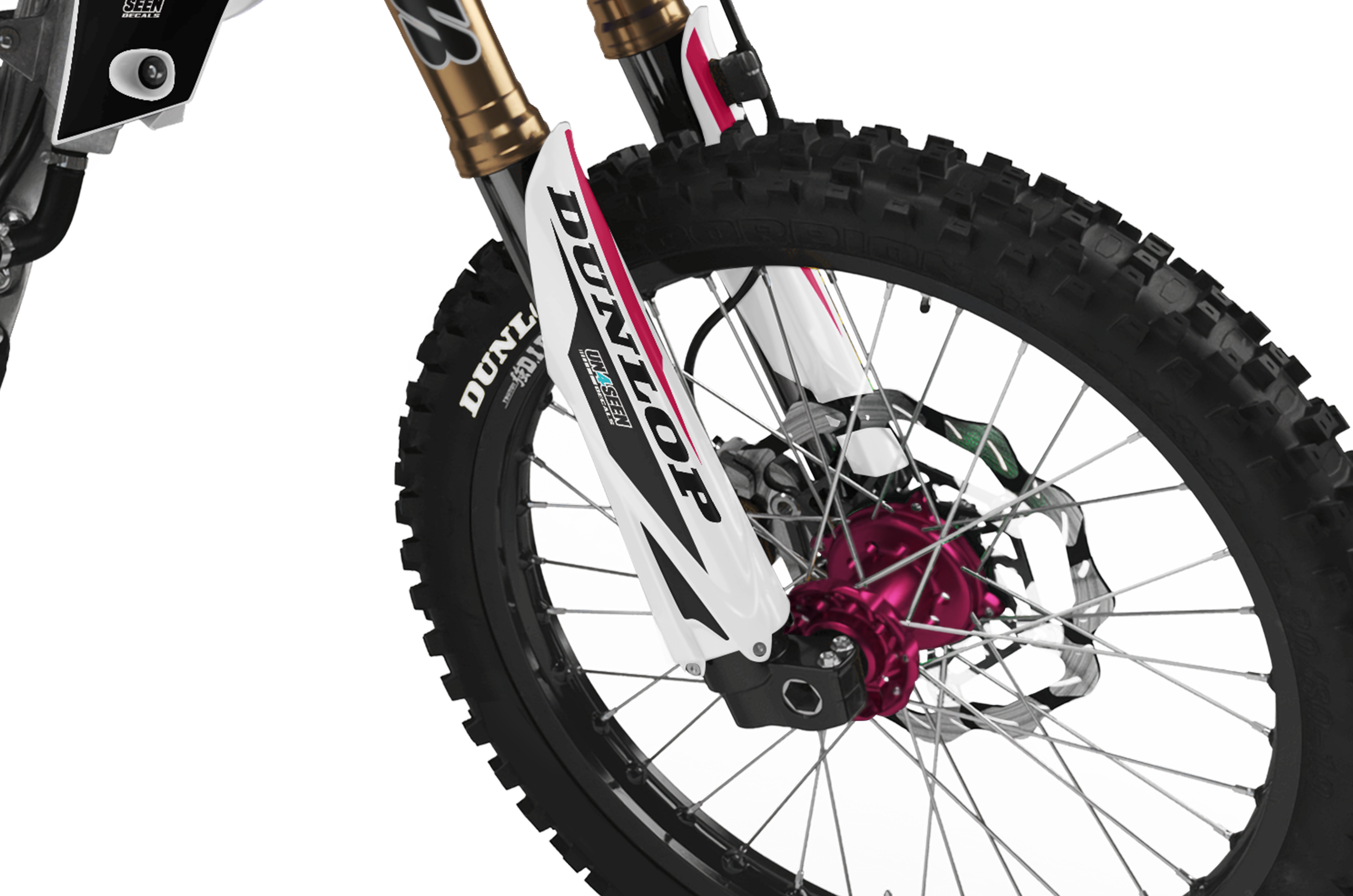 Yamaha Graphics Kit - Yogi Pink
