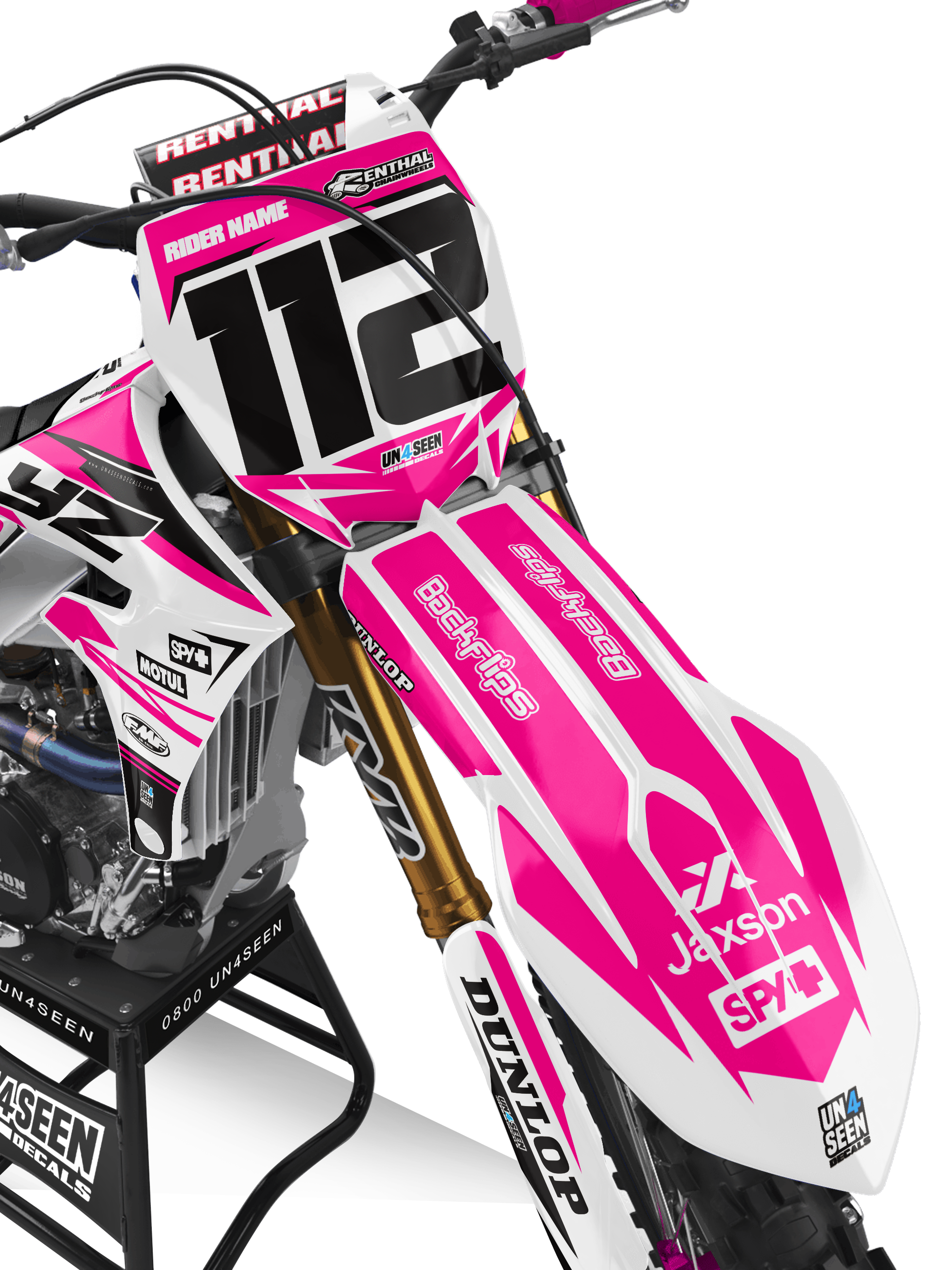 Yamaha Graphics Kit - Yogi Pink
