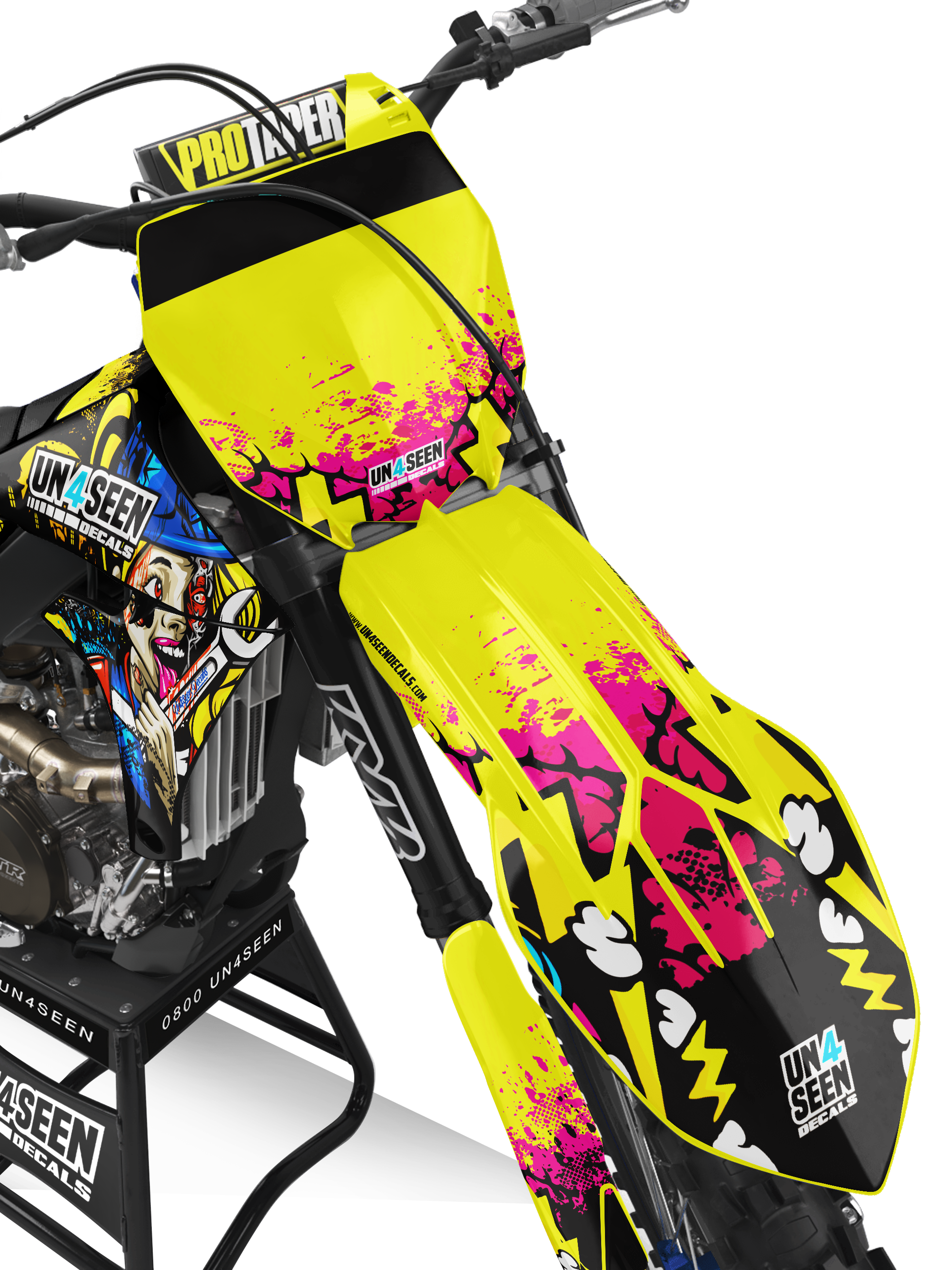 Yamaha Zombie Graphics Kit -  Bob The Builder