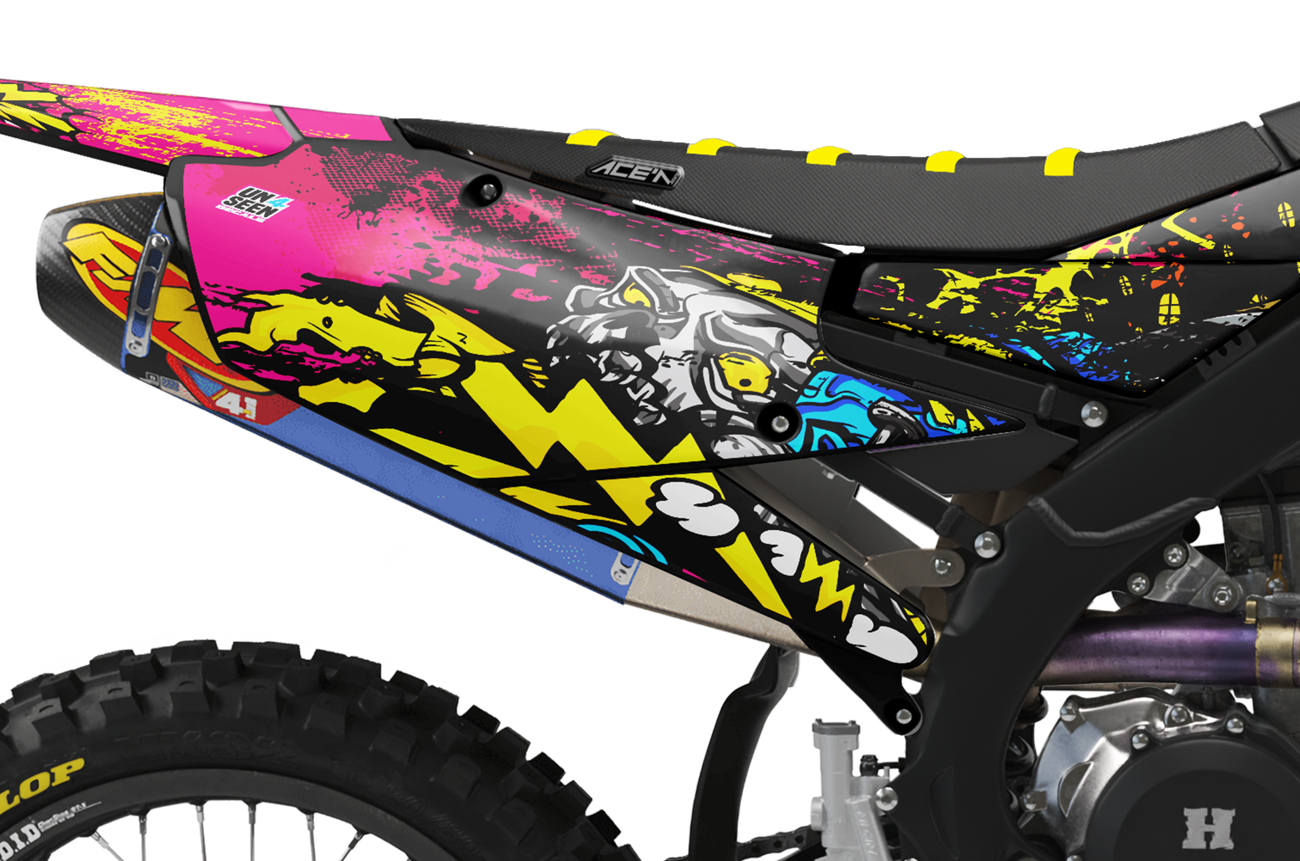 Yamaha Zombie Graphics Kit -  Bob The Builder
