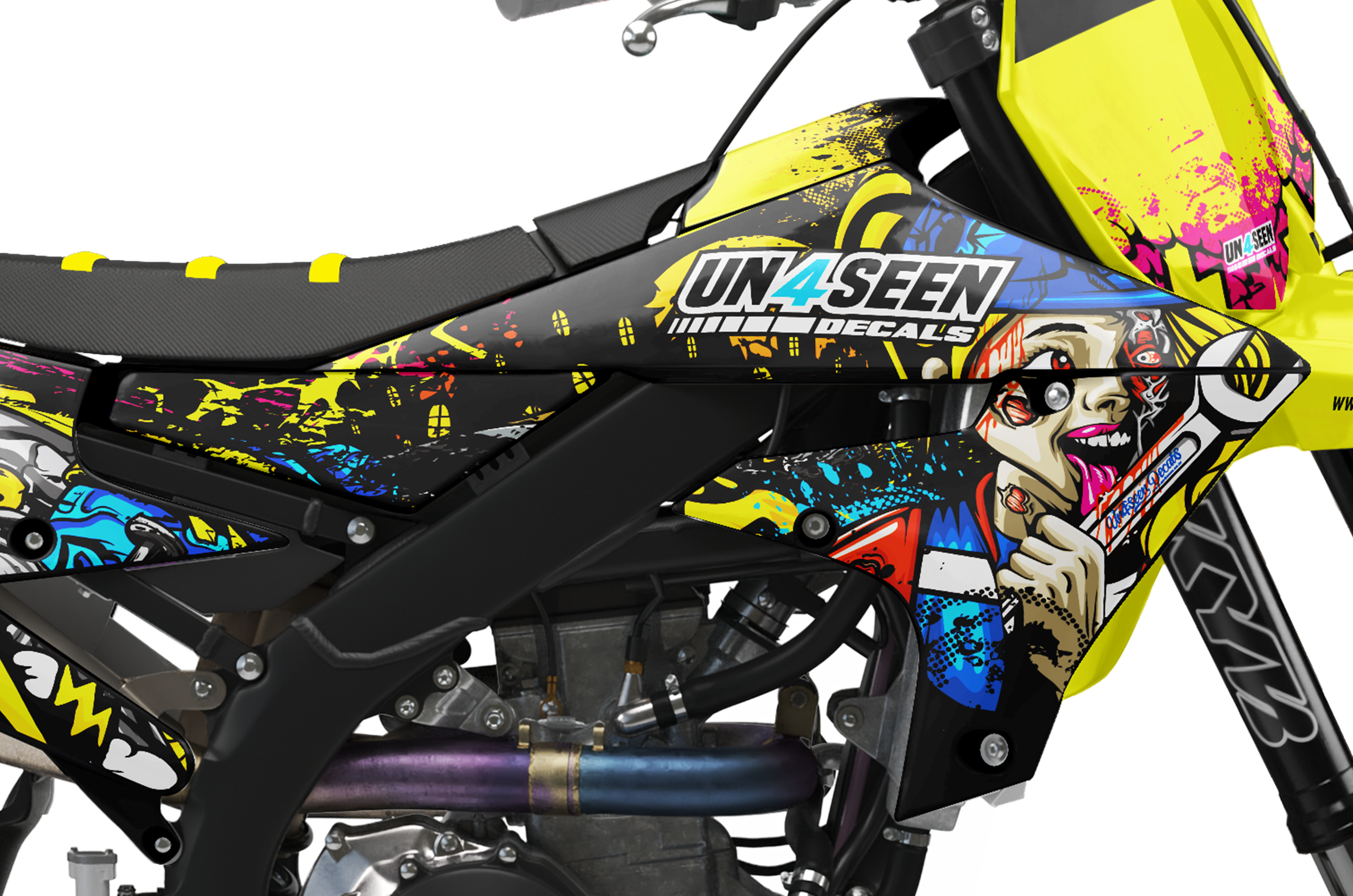 Yamaha Zombie Graphics Kit -  Bob The Builder