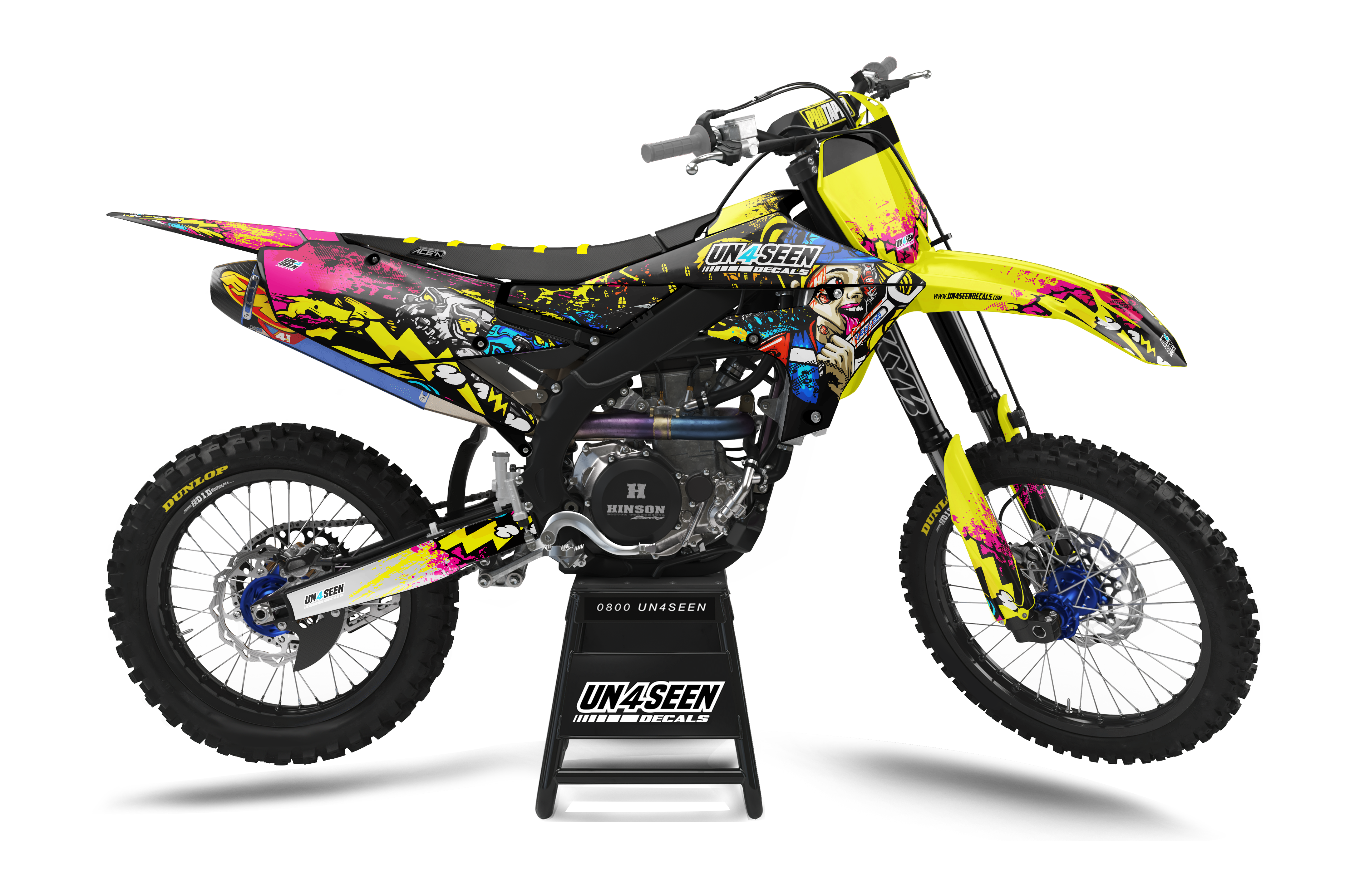 Yamaha Zombie Graphics Kit -  Bob The Builder