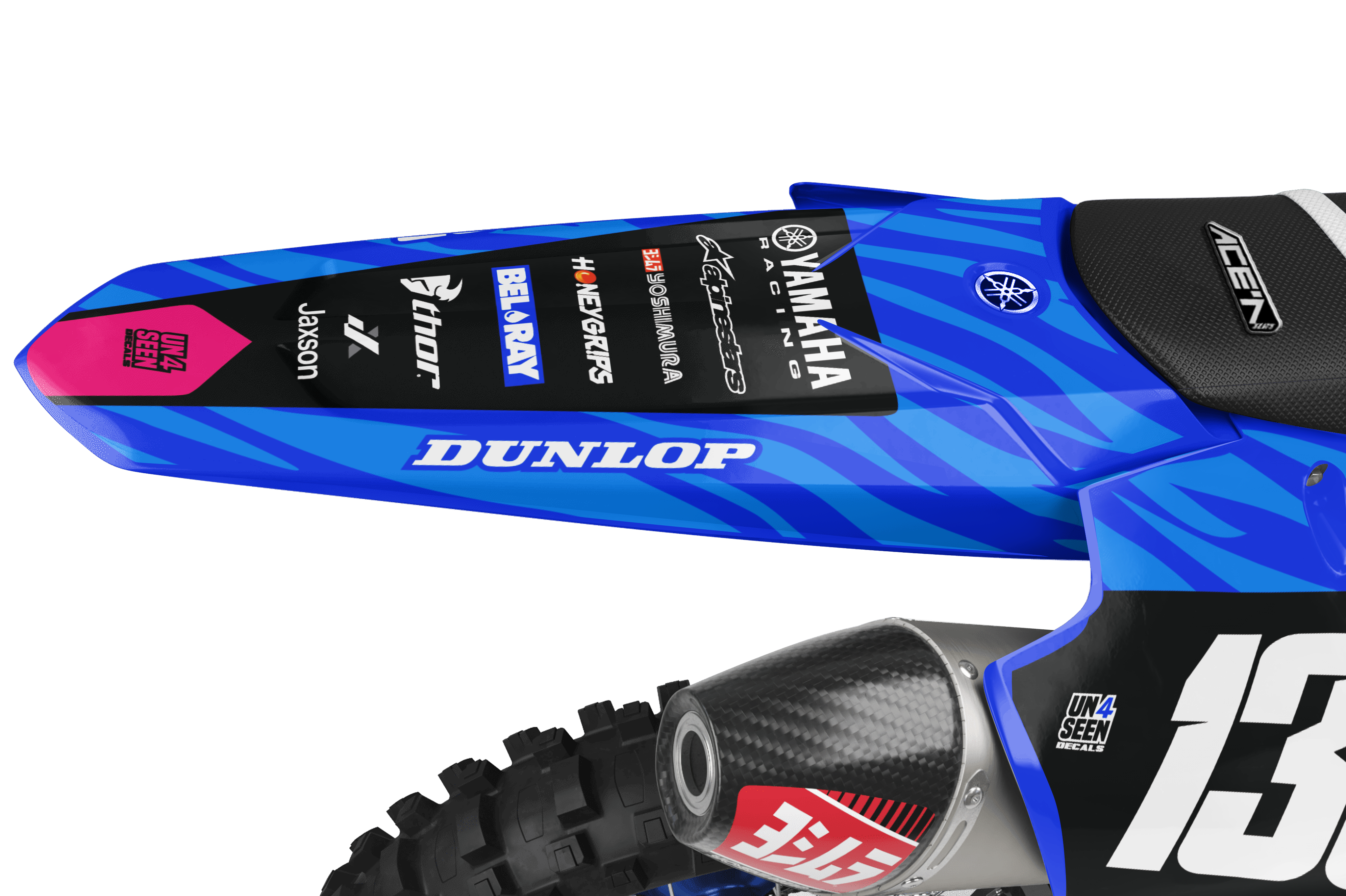 Yamaha Graphics Kit - Zebz Pink