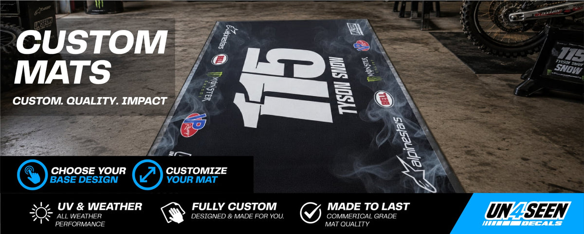 Custom Made Bike Mat