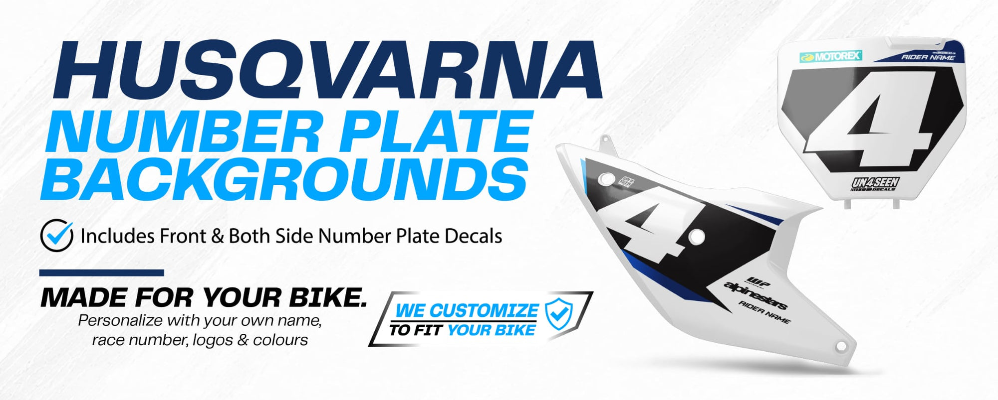 Husqvarna Number Background