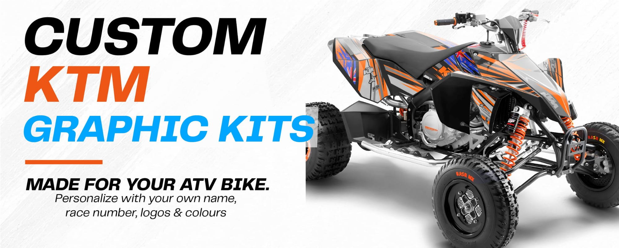 KTM ATV Decals
