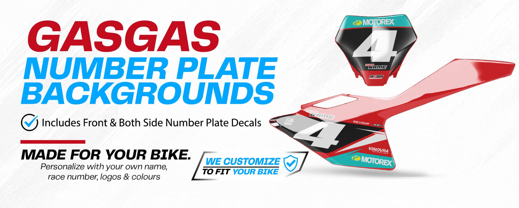 GasGas Number Background
