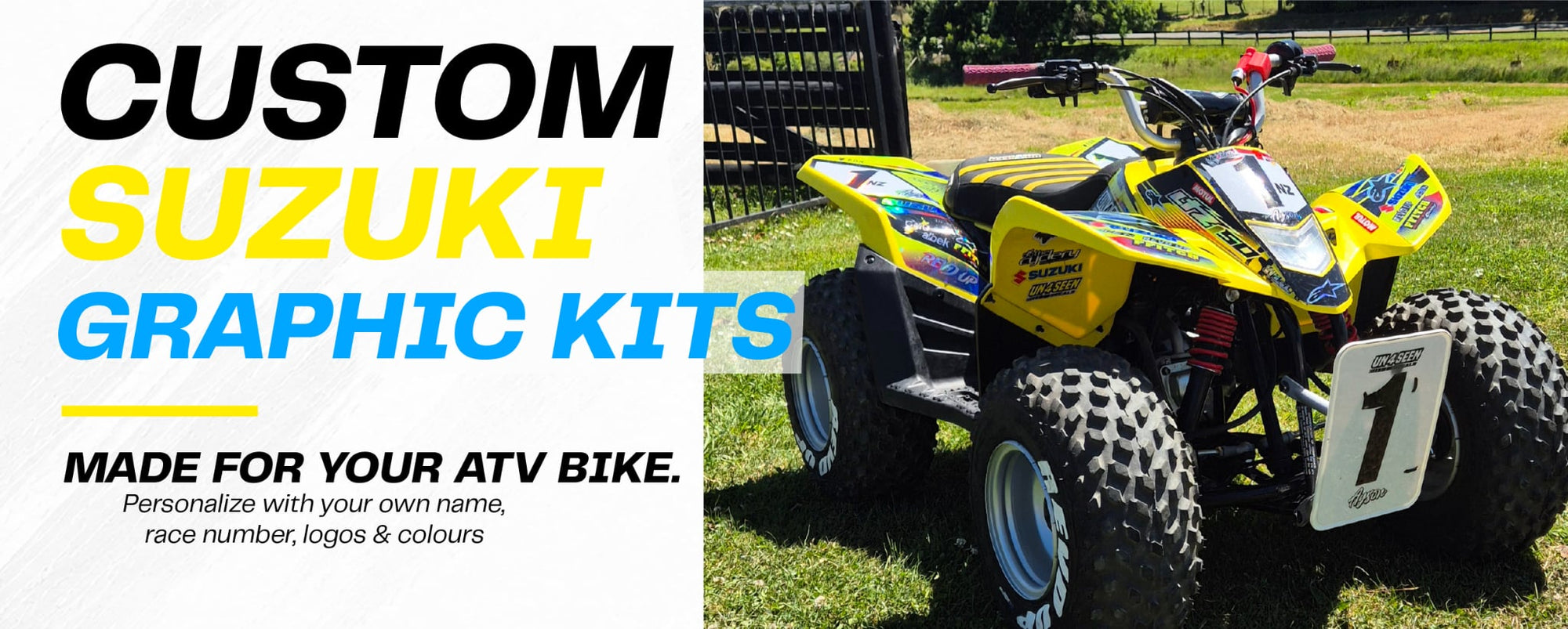 Suzuki ATV Decals