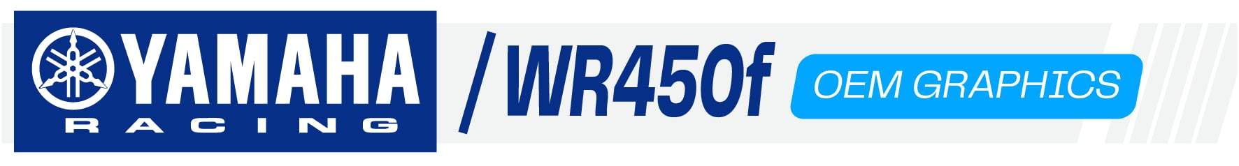 Yamaha WR450F OEM Graphics