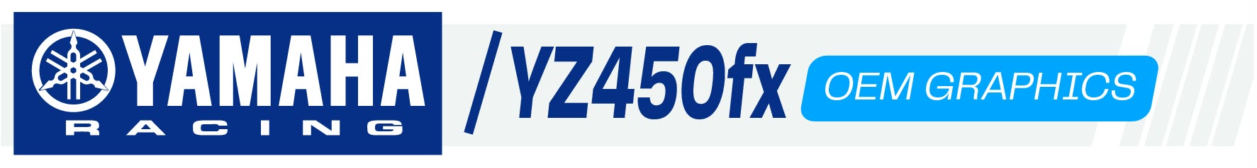 Yamaha YZ450FX OEM Graphics