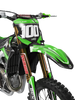 Kawasaki  Graphics Kit - Slashx Green