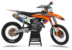 KTM Stocky Black Graphic Kit - SX SXF XC XCF EXC EXCF Models | All Years