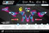 Honda Bridge Graphics Kit - CRF CR XR Models | All Years