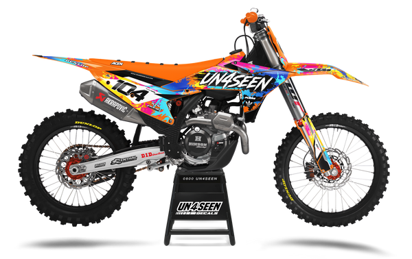 KTM Slapp Graphics Kit - SX SXF XC XCF EXC EXCF Models | All Years
