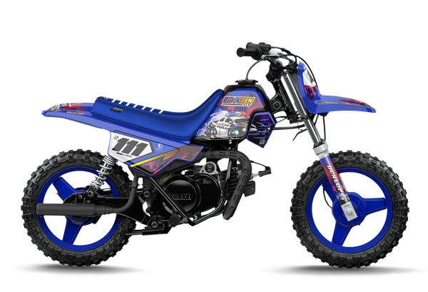 Yamaha Police Graphic Kit - YZ YZF WR TTR PW Models | All Years