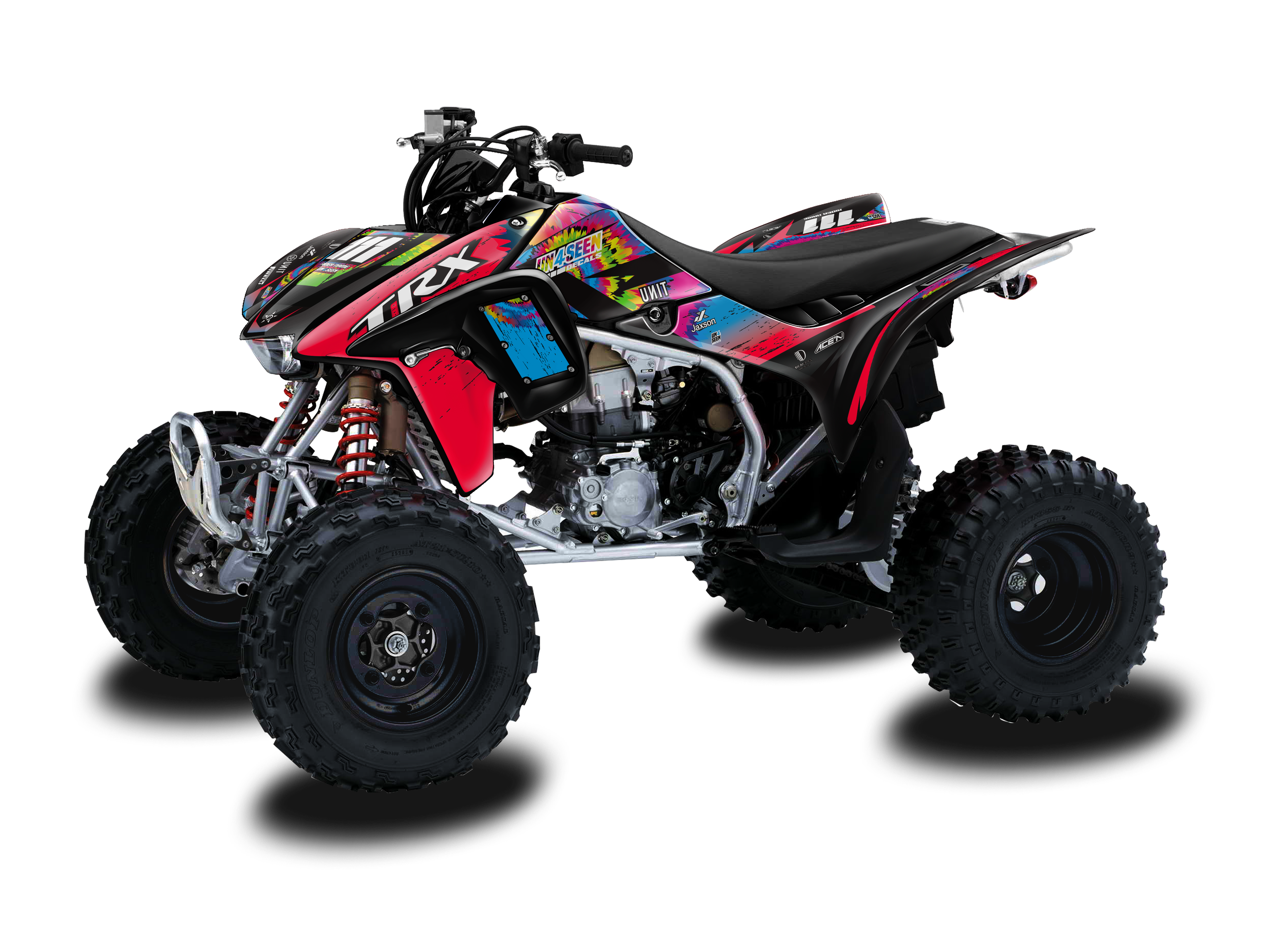 Atv Names Honda TRX450R ATV Graphics Kit - Tiedie New Zealand