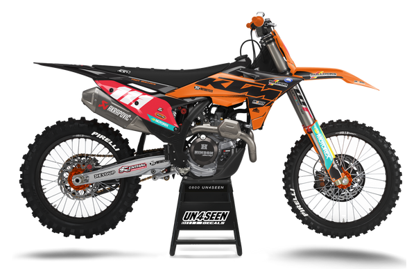 KTM Bullock Graphic Kit - SX SXF XC XCF EXC EXCF Models | All Years