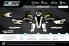 Husqvarna Novway Black Graphics Kit - TC FC TE TX FE FS FX Models | All Years