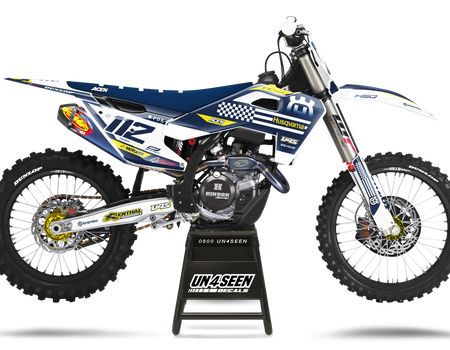 Husqvarna Novway Navy Graphics Kit - TC FC TE TX FE FS FX Models | All Years