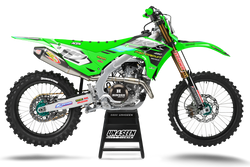 Kawasaki Klu Graphics Kit - KX KXF KDX KLX Models | All Years