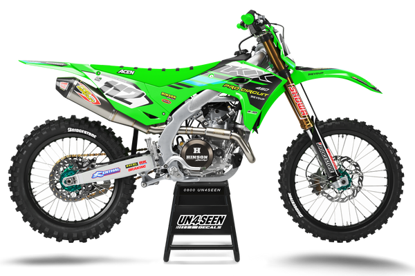 Kawasaki Klu Graphics Kit - KX KXF KDX KLX Models | All Years