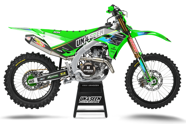 Kawasaki Phort Graphics Kit - KX KXF KDX KLX Models | All Years