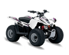 Suzuki LTZ50 ATV Graphics - Clap White