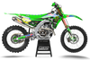 Kawasaki Mountain Flaga Graphics Kit - KX KXF KDX KLX Models | All Years