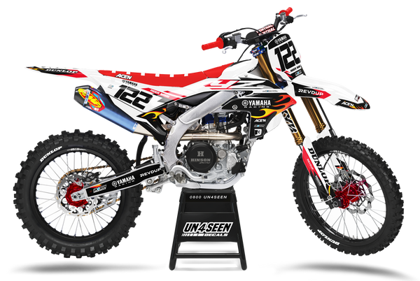Yamaha Firenoz Graphics Kit - YZ YZF WR TTR PW Models | All Years
