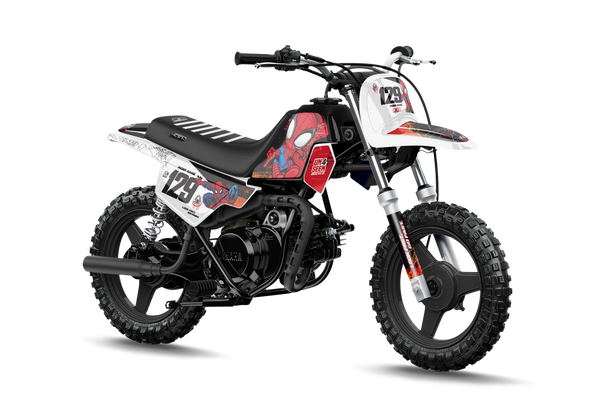 Yamaha Spiderman Graphic Kit - YZ YZF WR TTR PW Models | All Years