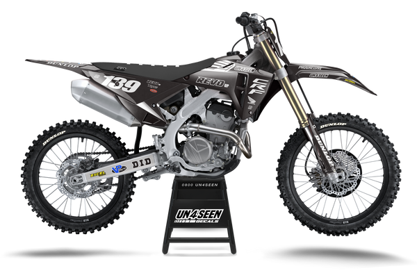 Honda Time Black Graphic Kit - CRF CR XR Models | All Years