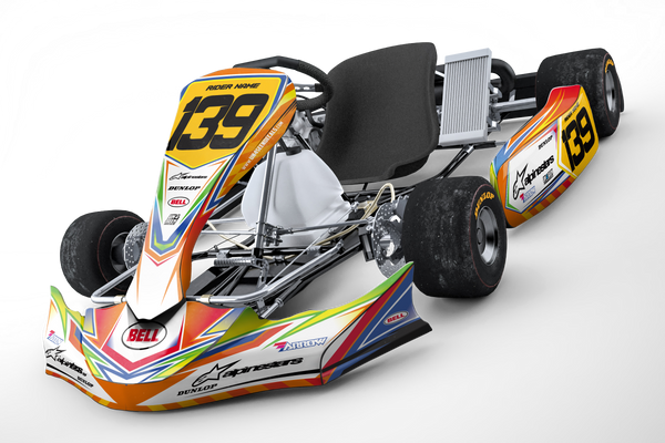 Custom Road Kart Graphics - Jeer