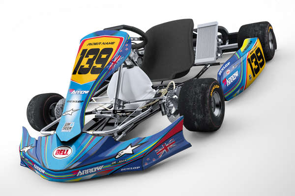 Custom Road Kart Graphics - Sky