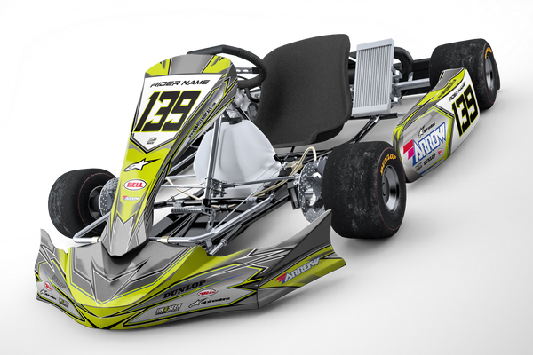Custom Road Kart Graphics - Slip