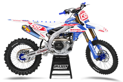 Yamaha Blure Graphics Kit - YZ YZF WR TTR PW Models | All Years
