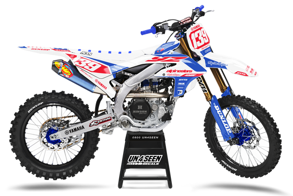 Yamaha Blure Graphics Kit - YZ YZF WR TTR PW Models | All Years