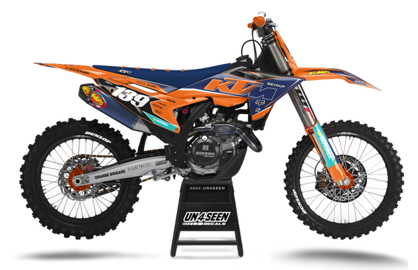 KTM Amete Graphics Kit - SX SXF XC XCF EXC EXCF Models | All Years
